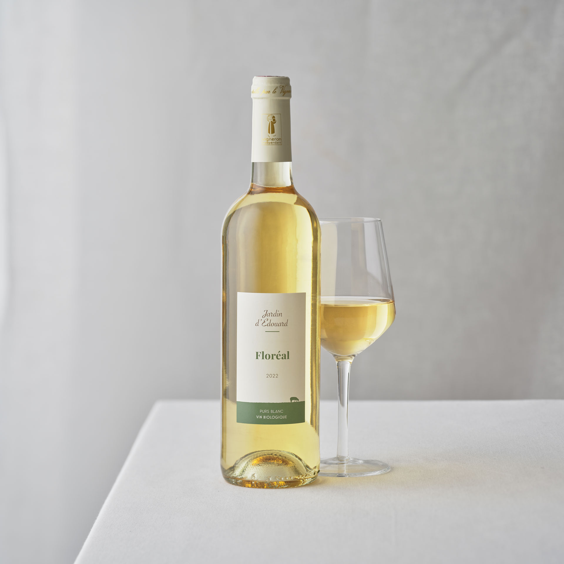 Floréal : vin de cépage hybride résistant, agriculture biologique de la région Nantes